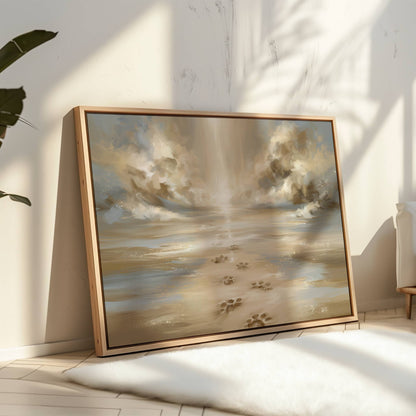 Paws Into The Light | Canvas