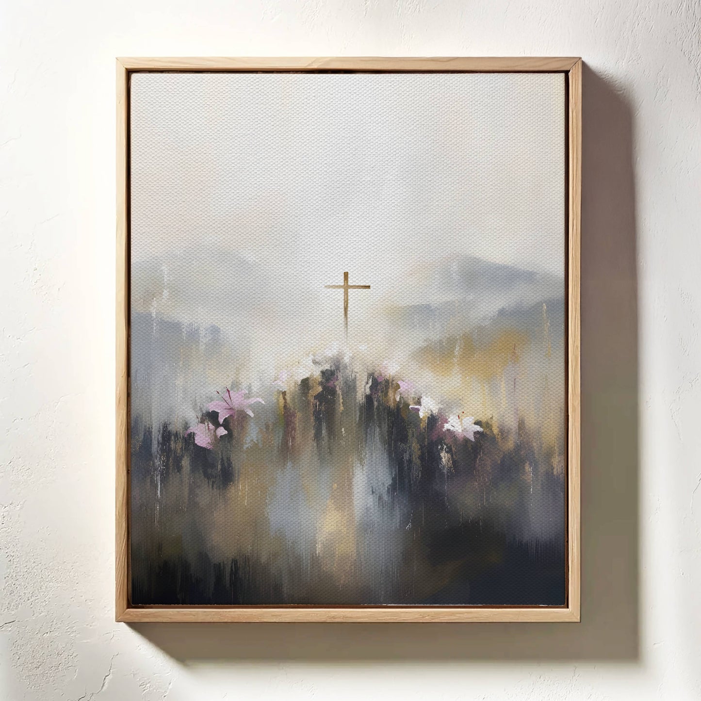 Crowned with Lilies | Canvas