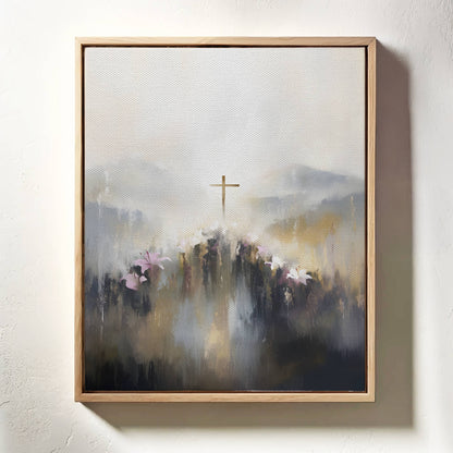 Crowned with Lilies | Canvas
