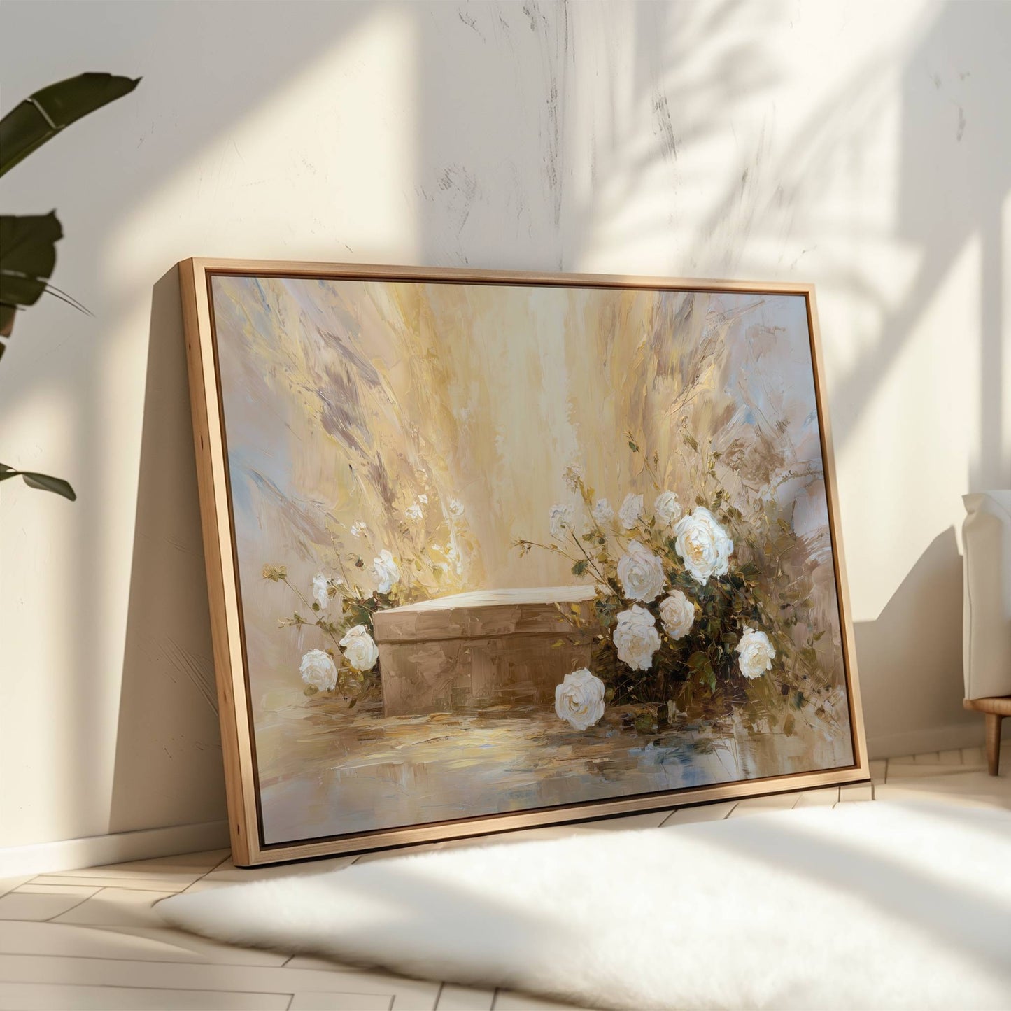 The Rose of His Resurrection | Canvas