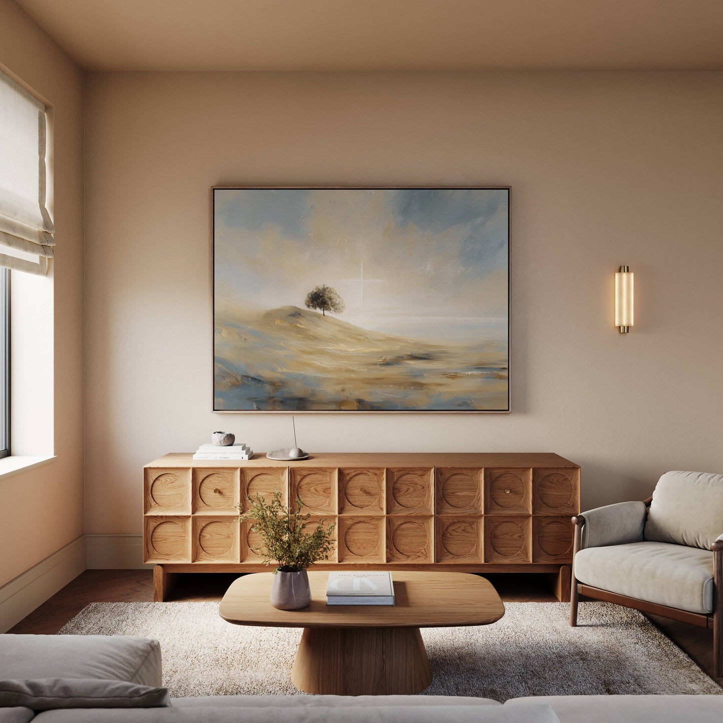 Where His Light Is | Canvas
