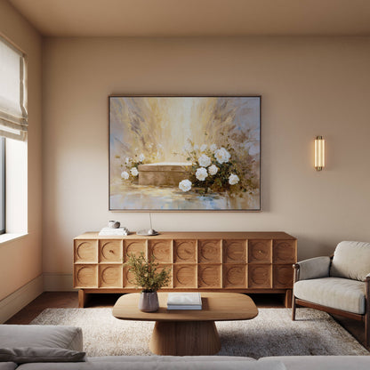The Rose of His Resurrection | Canvas