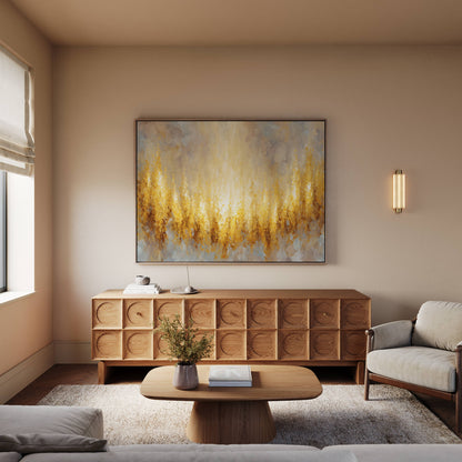 The Flame of His Presence | Canvas