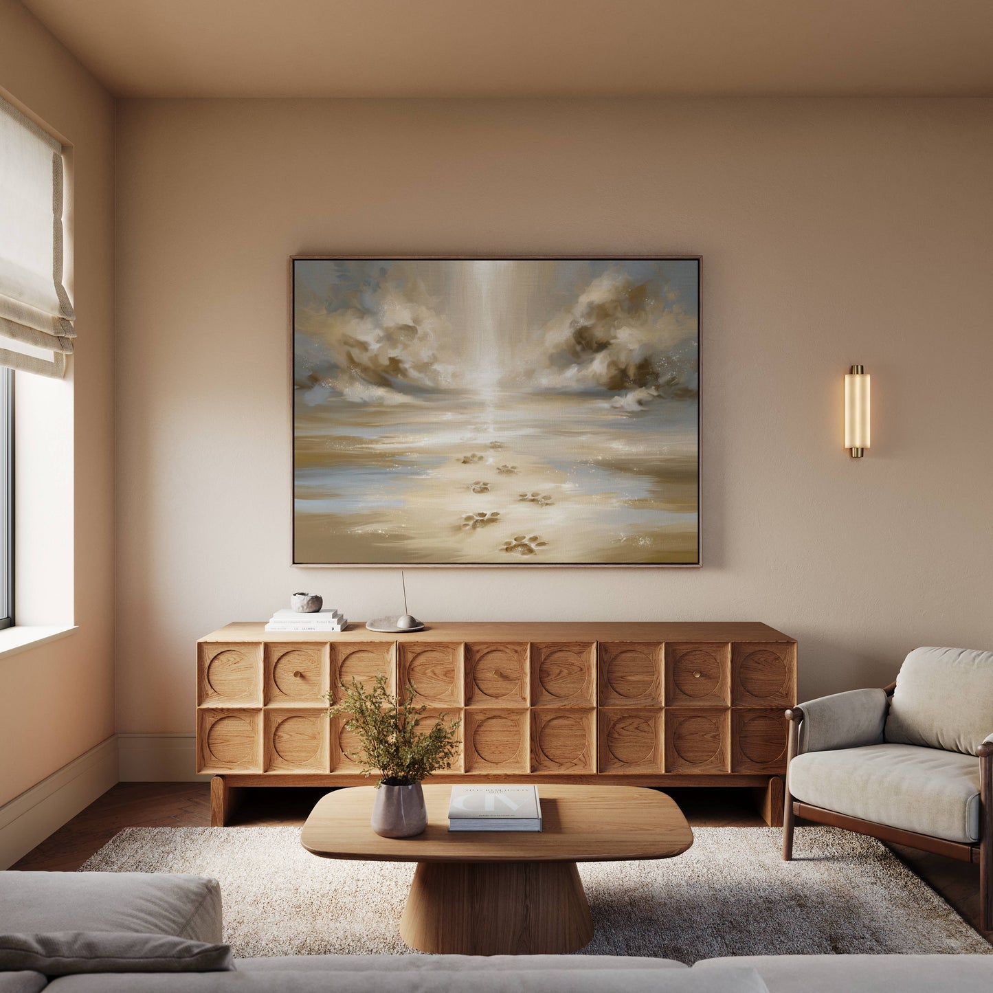 Paws Into The Light | Canvas