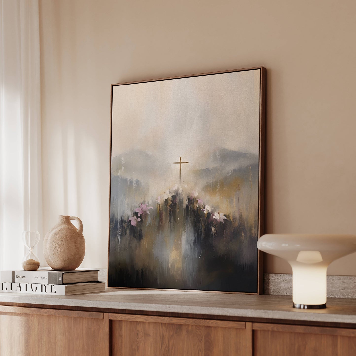 Crowned with Lilies | Canvas