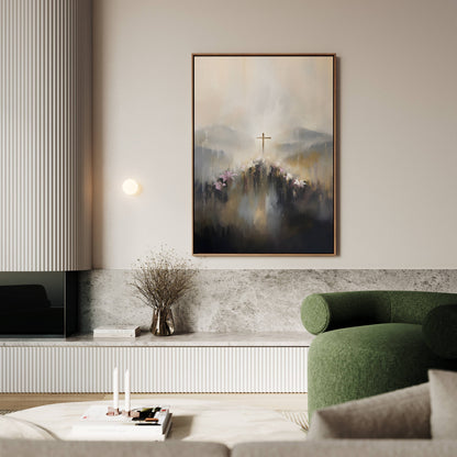 Crowned with Lilies | Canvas