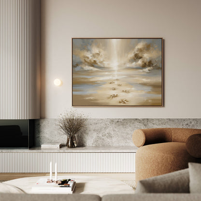 Paws Into The Light | Canvas
