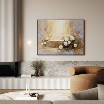 The Rose of His Resurrection | Canvas