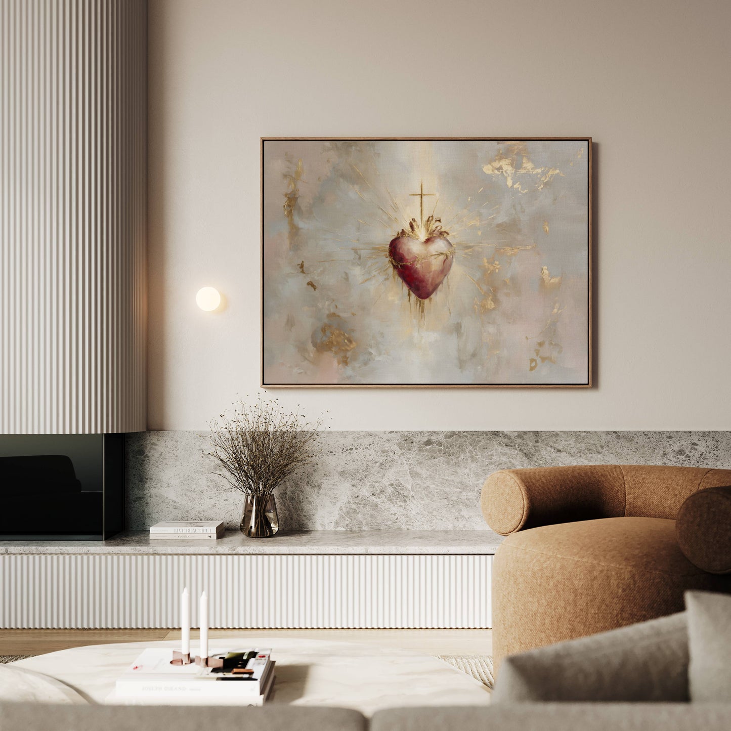 The Sacred Heart | Canvas