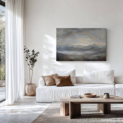 Promise Over the Peaks | Canvas