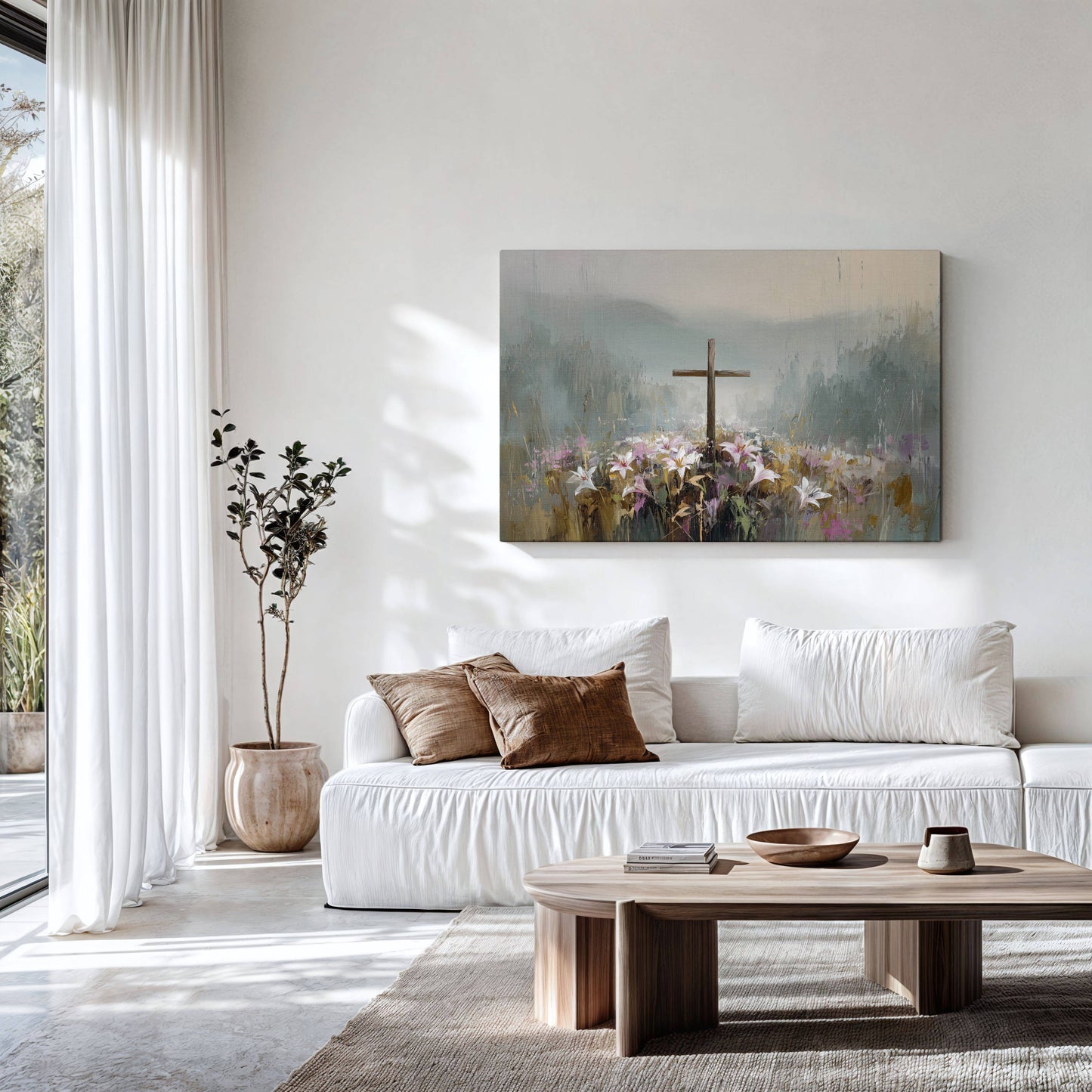 Lilies of Hope | Canvas