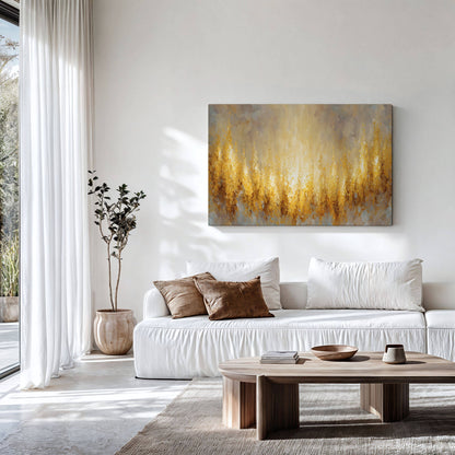 The Flame of His Presence | Canvas