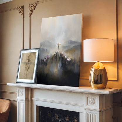 Crowned with Lilies | Canvas