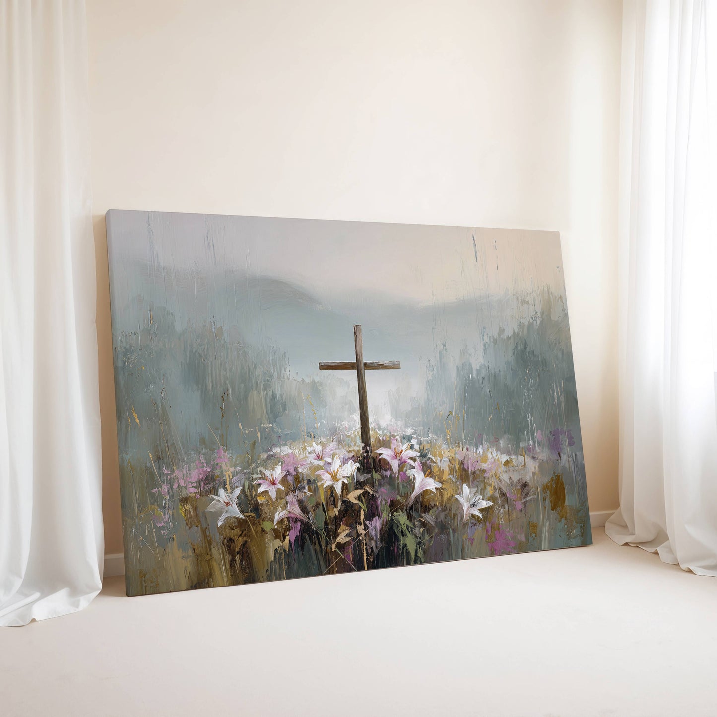 Lilies of Hope | Canvas
