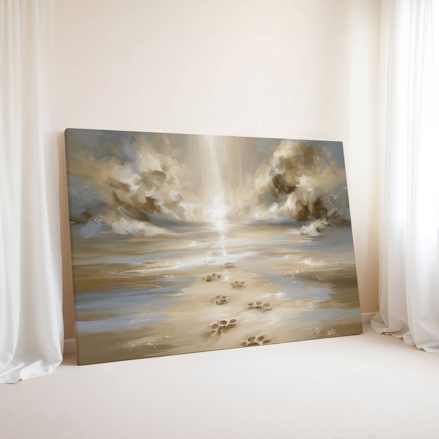 Paws Into The Light | Canvas