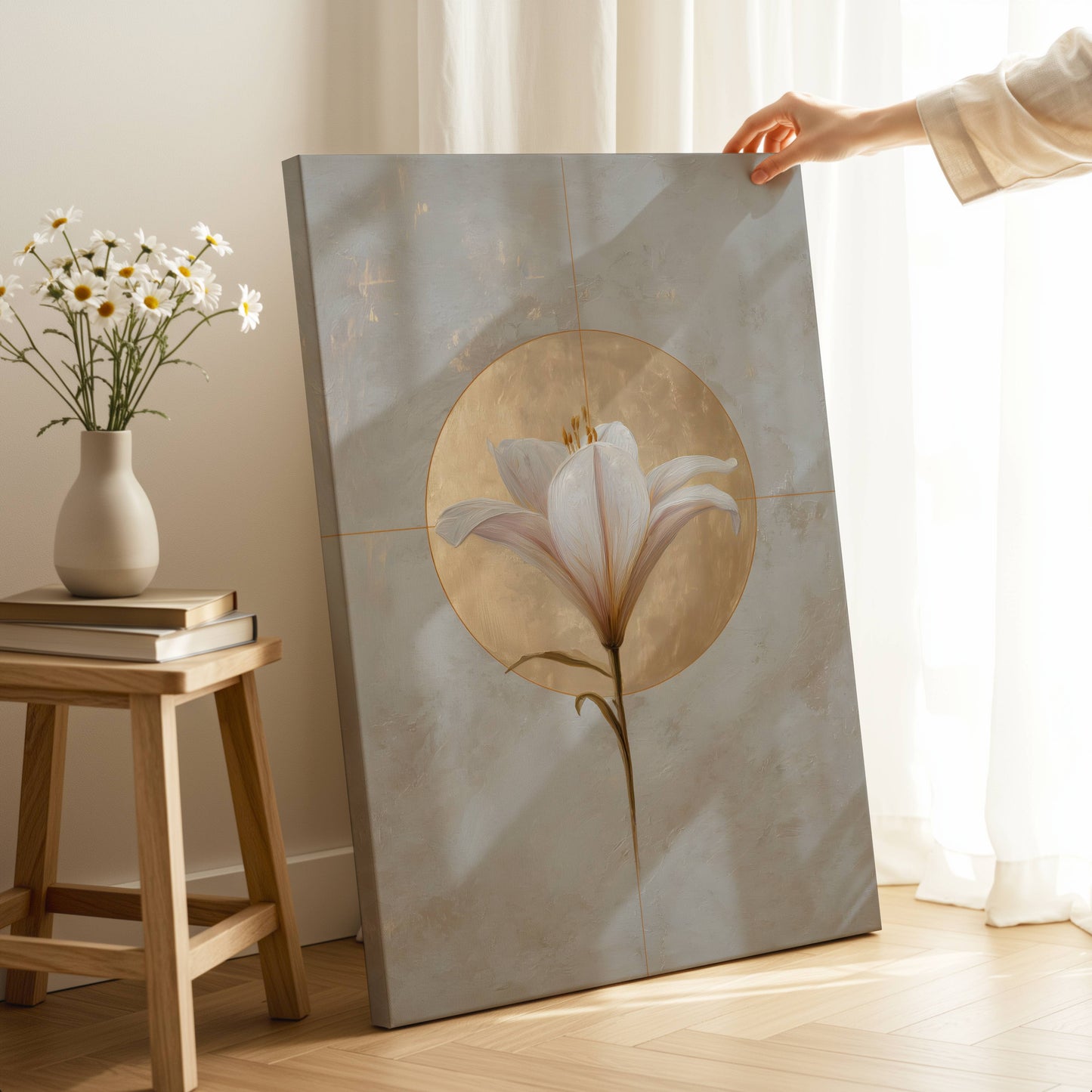 Held and Clothed | Canvas