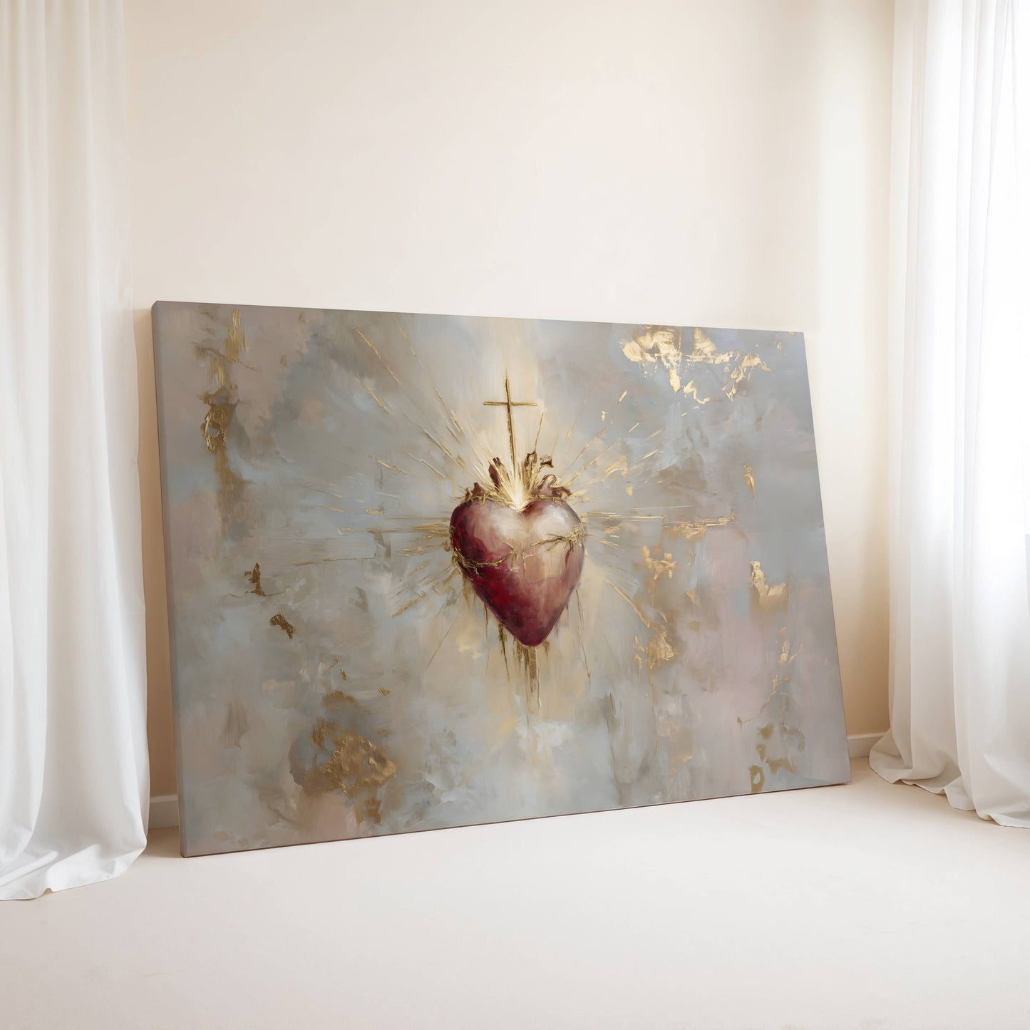 The Sacred Heart | Canvas