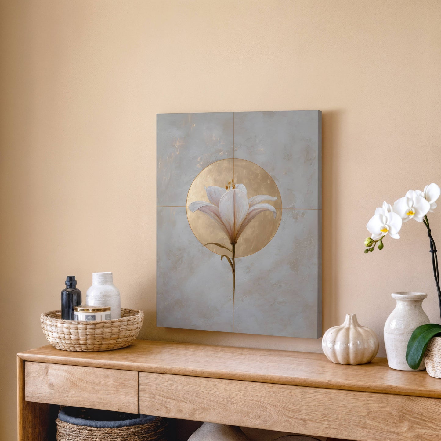 Held and Clothed | Canvas