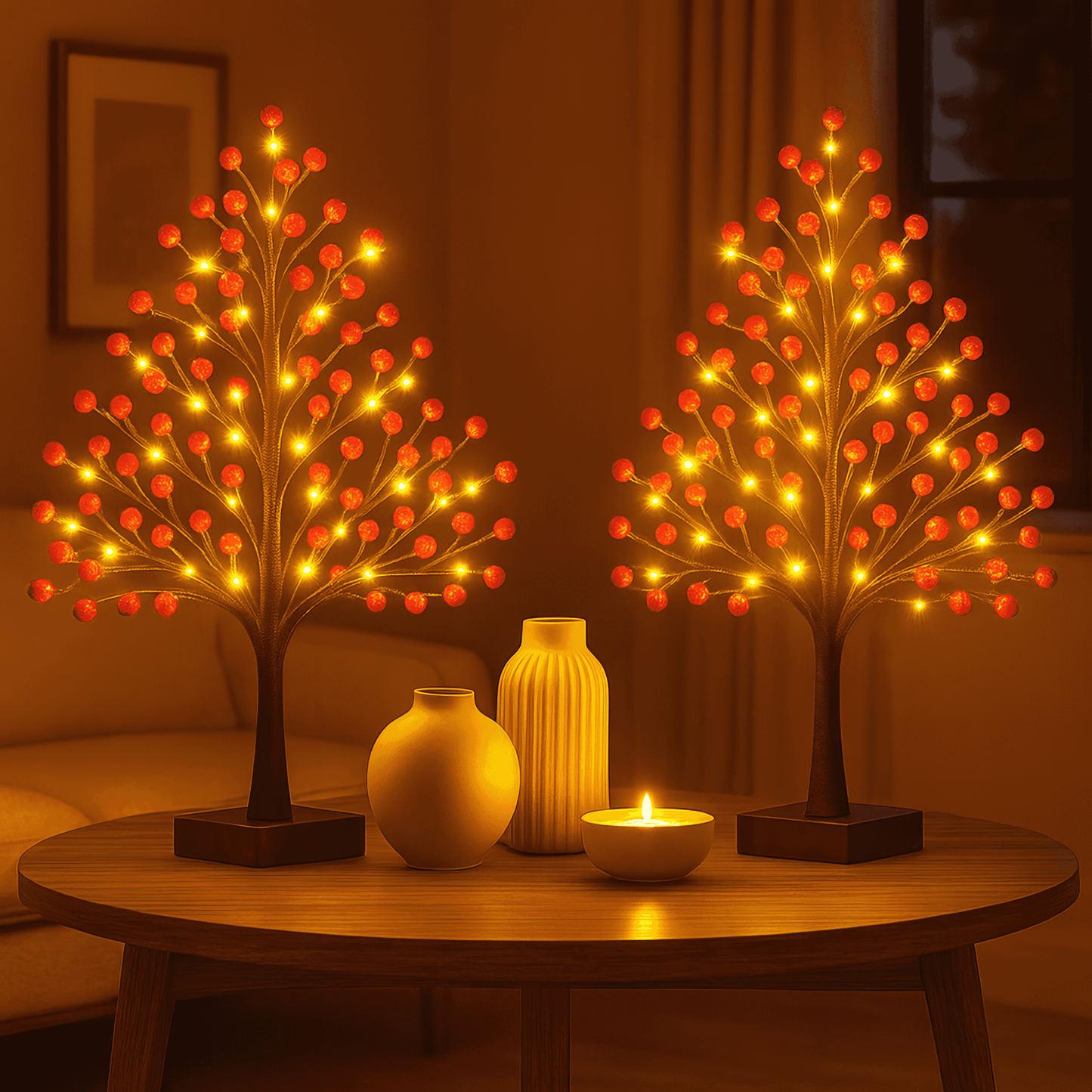 Twinkling Tree Berry Bloom by Montavio Home