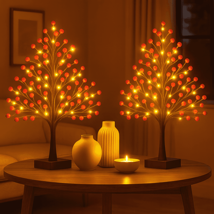 Twinkling Tree Berry Bloom by Montavio Home