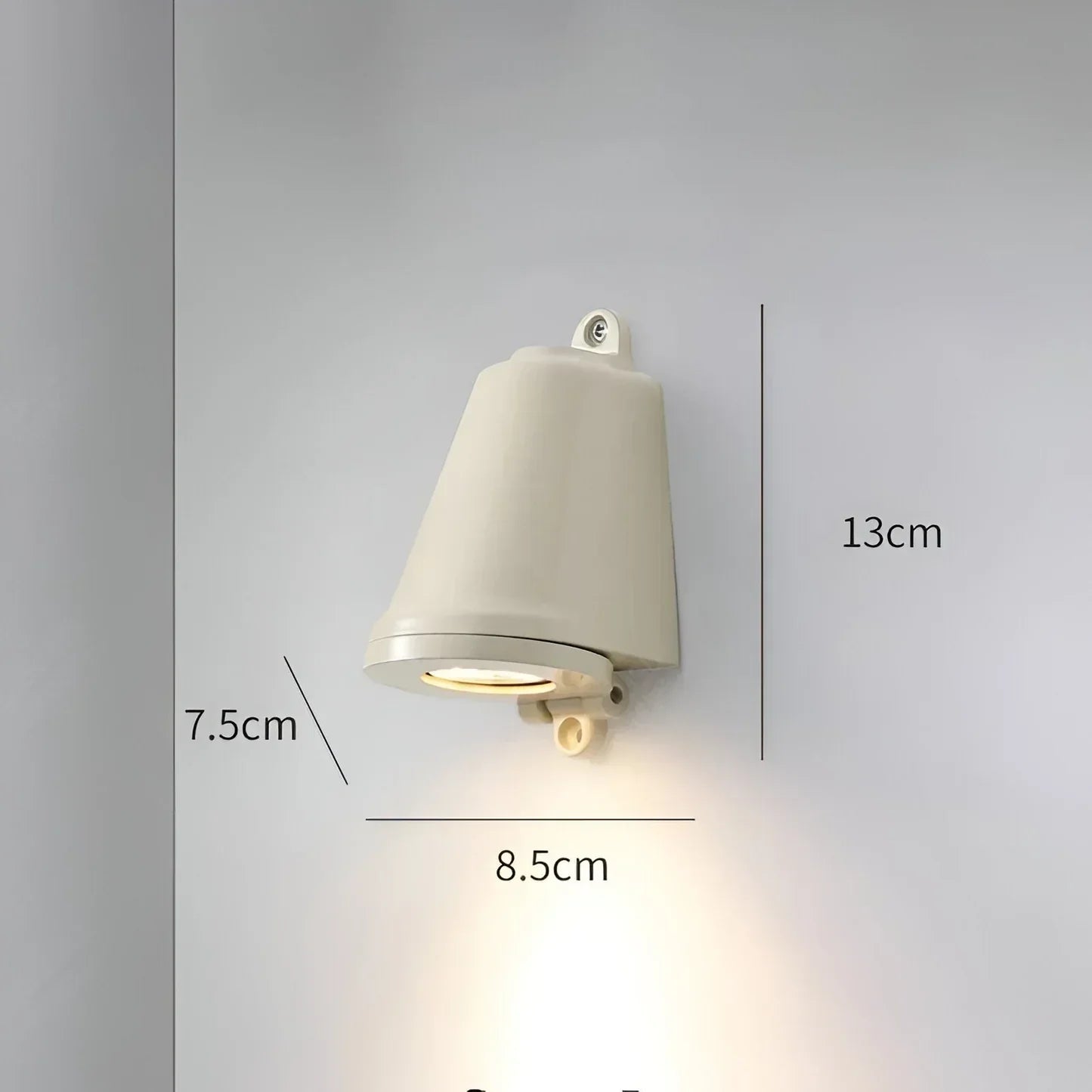 Aureva Minimalist LED Outdoor Wall Lamp