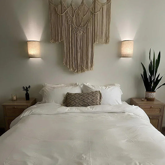 Linen Glow Wall Lamp (Set of 2)