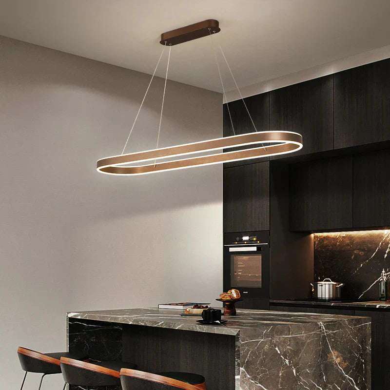 Tressa Kitchen Pendant Lamp Rose Gold