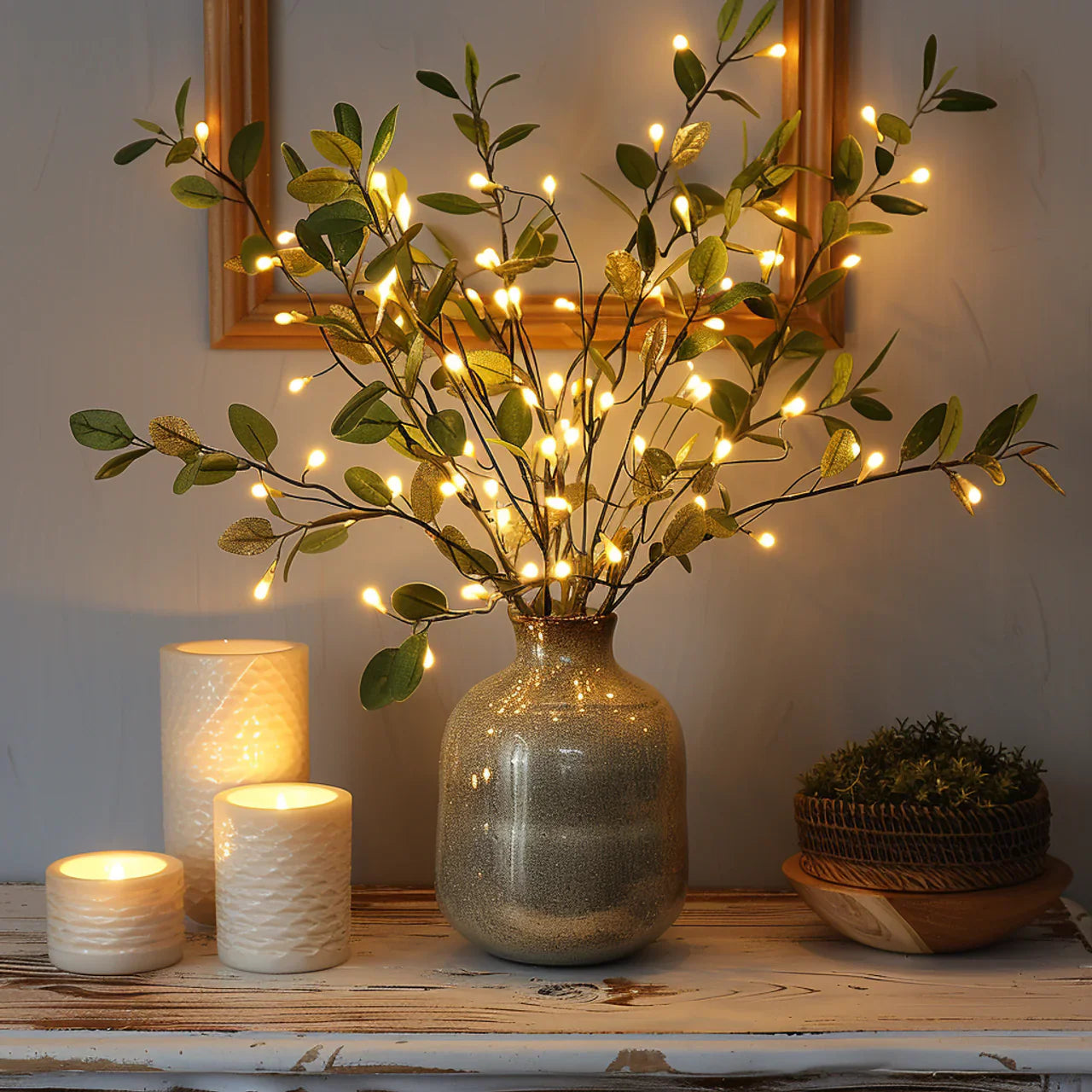 Twinkling Tree Olive Vine by Montavio Home™