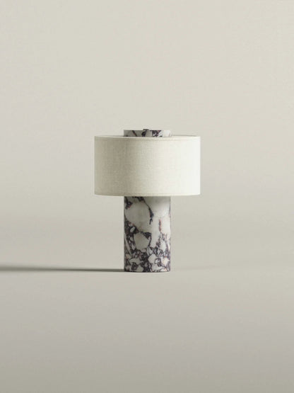 Strata Portable Lamp | Calacatta Viola - 9.5" / 24cm