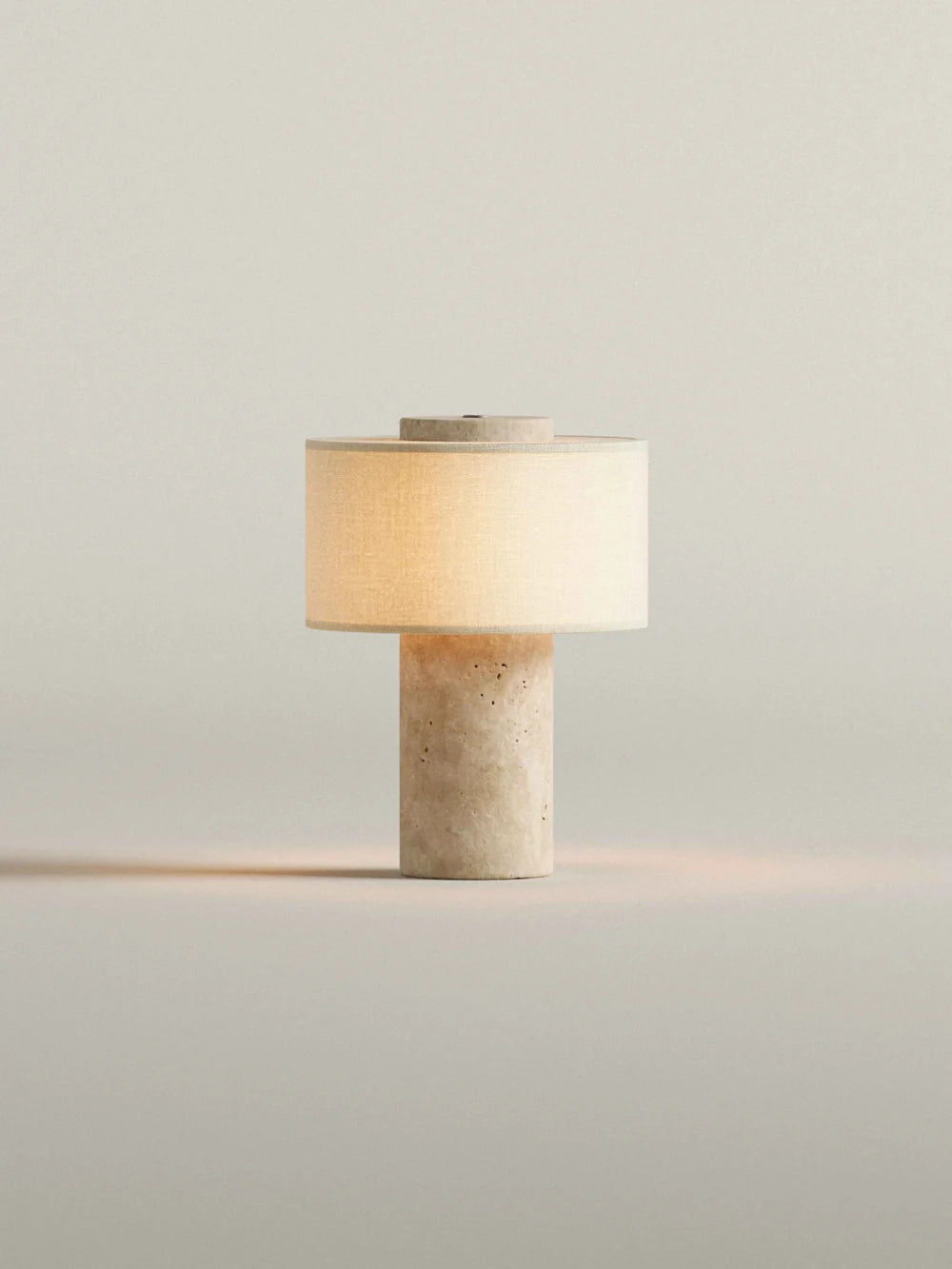 The Original - Strata Portable Lamp | Travertine - 9.5" / 24cm