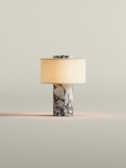 Strata Portable Lamp | Calacatta Viola - 9.5" / 24cm