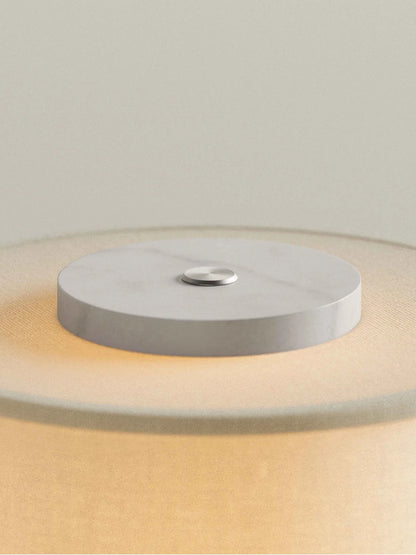 Strata Portable Lamp | White Marble - 9.5" / 24cm