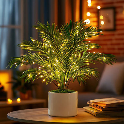 Twinkling Tree Palm Lamp by Montavio Home