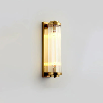 Elarisca Vintage Glass Wall Lamp with LED in Retro Style