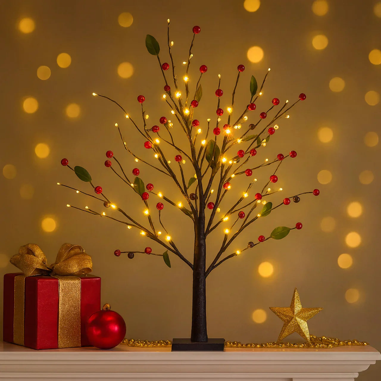 Twinkling Tree Glistening Garlands by Montavio Home™