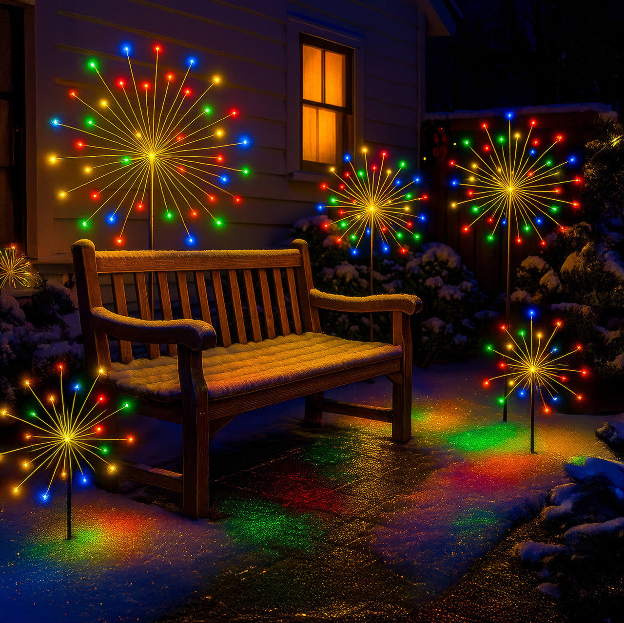 Twinkling Tree Rainbow Light by Montavio Home