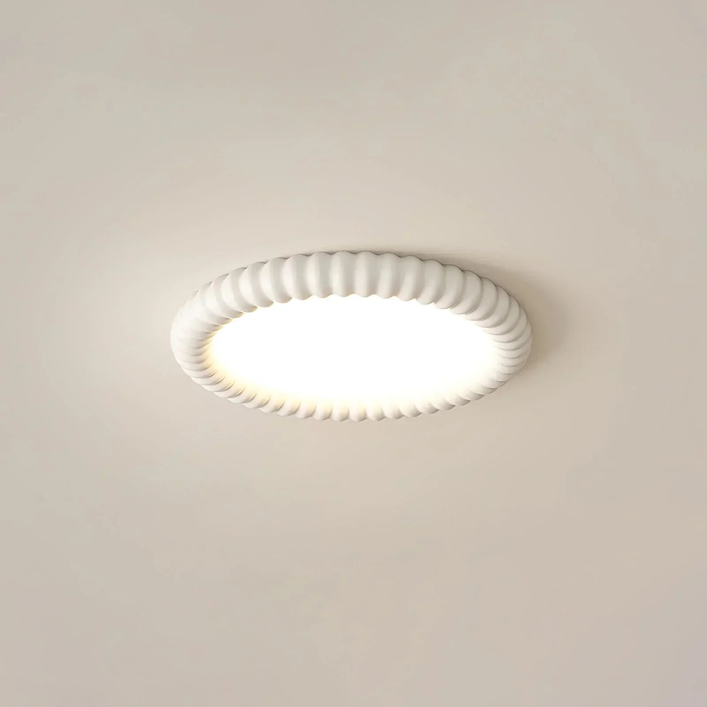 Aetheria Modern Ceiling Lamp with a Wavy Design