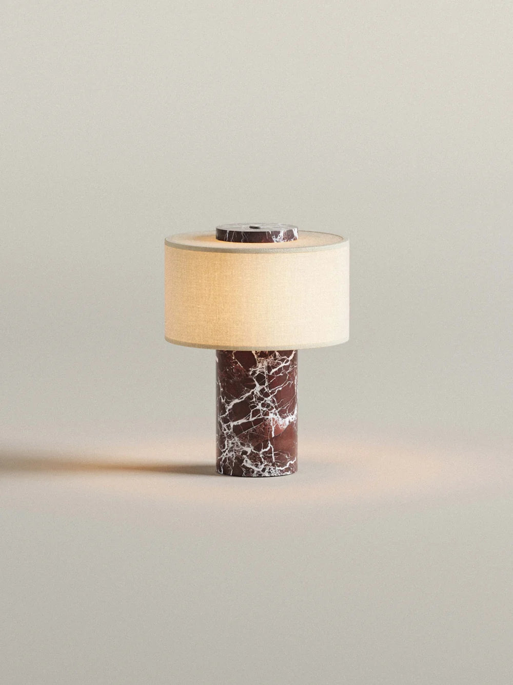 Strata Portable Lamp | Rosso Levanto - 9.5" / 24cm