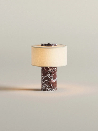 Strata Portable Lamp | Rosso Levanto - 9.5" / 24cm
