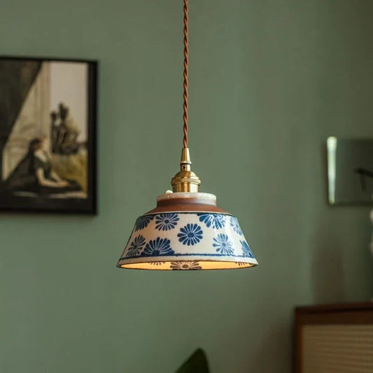 Ronja | Hand-Painted Ceramic Pendant Light