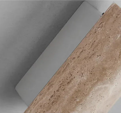 Vionelle Modern Natural LED Wall Lamp in Travertine