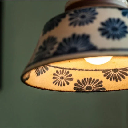 Ronja | Hand-Painted Ceramic Pendant Light