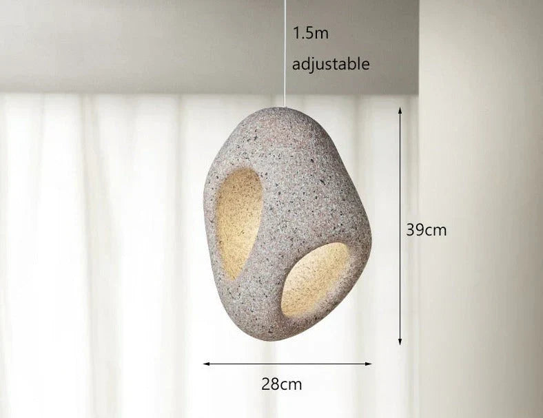 Thalira Modern Creative LED Pendant Lamp Wabi Sabi