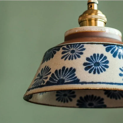 Ronja | Hand-Painted Ceramic Pendant Light