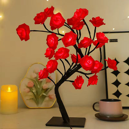 The Twinkling Tree Charming Rose Tree by Montavio Home