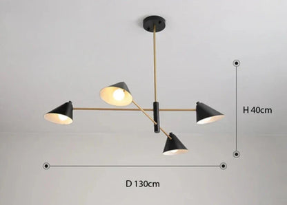 Caelina Scandinavian Art Pendant Lamp for Dining Room
