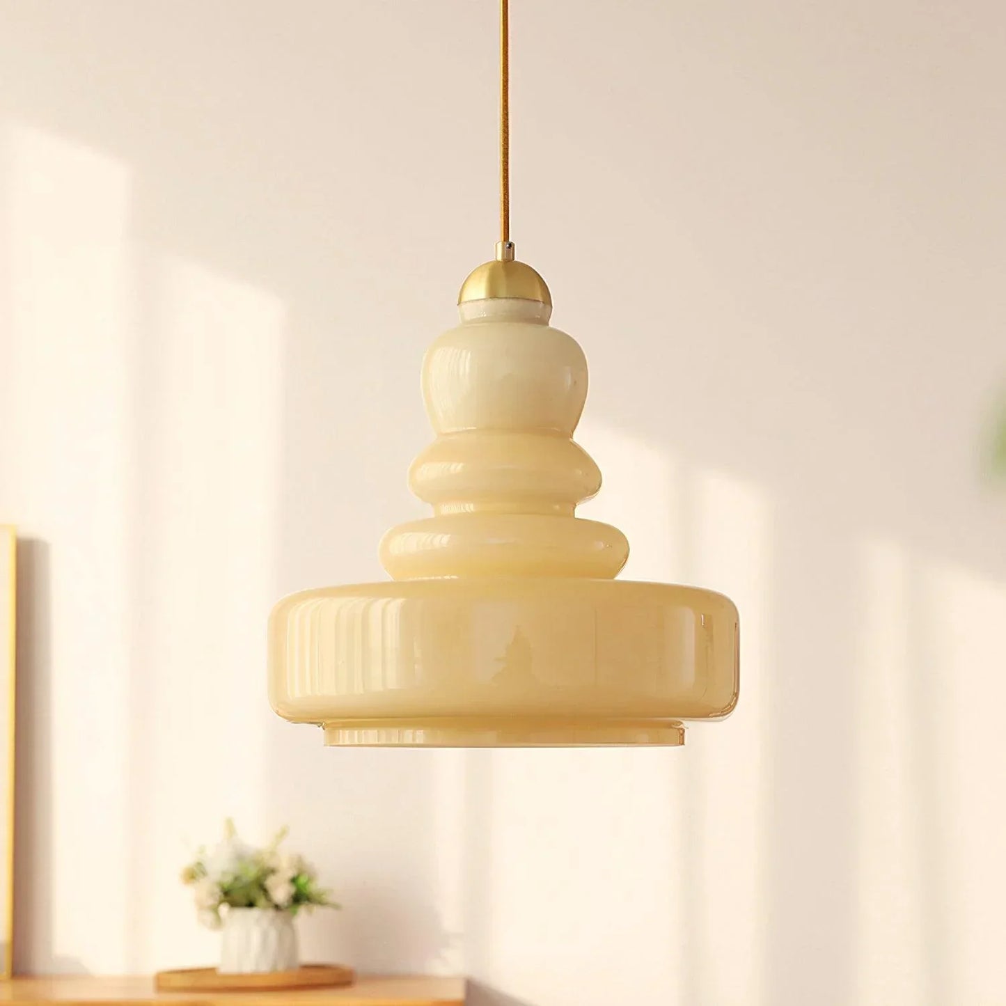 Astraea Vintage Glass Pendant Lamp