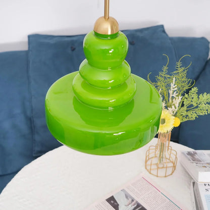 Astraea Vintage Glass Pendant Lamp
