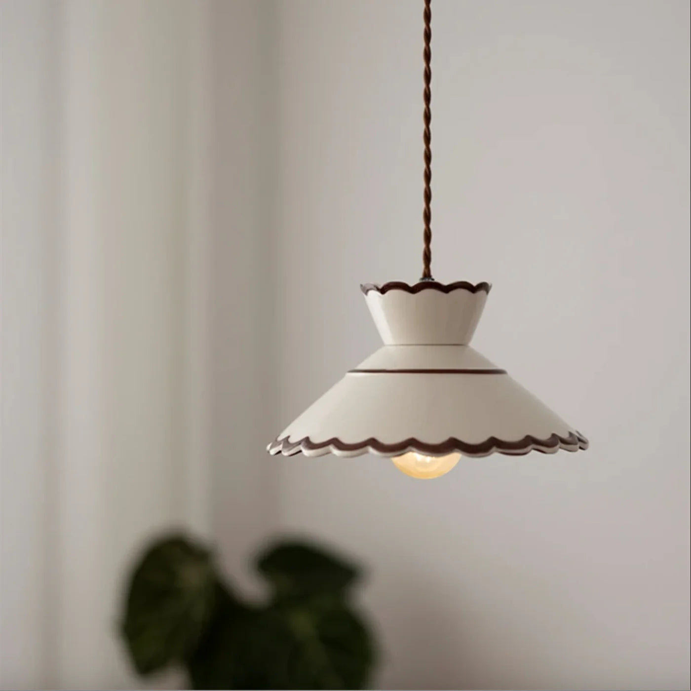 Ronja | Hand-Painted Ceramic Pendant Light