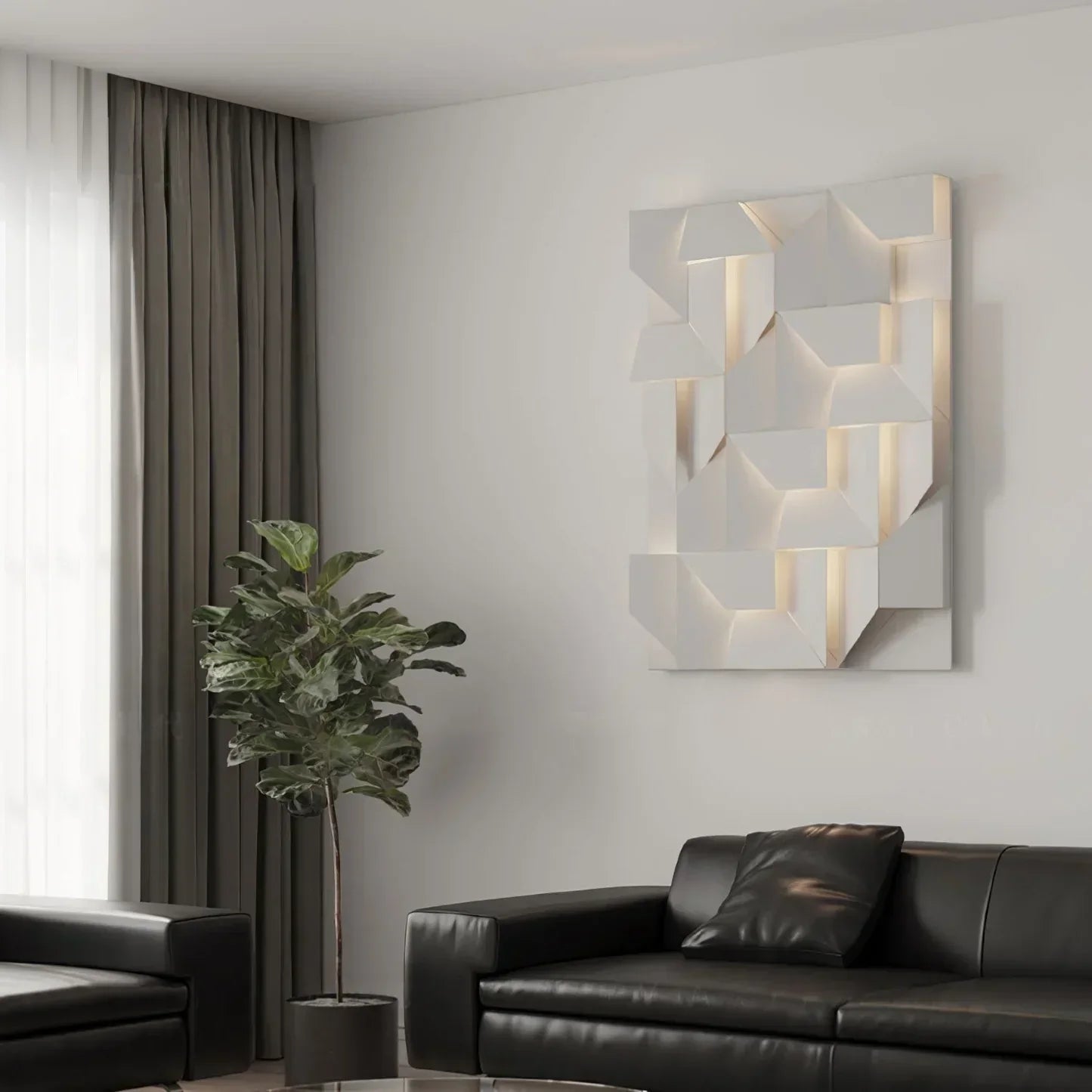 Isara Minimalist Aluminum Wall Lamp